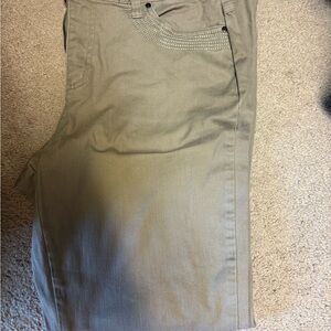 Christopher & Banks Tan Stretch Pants